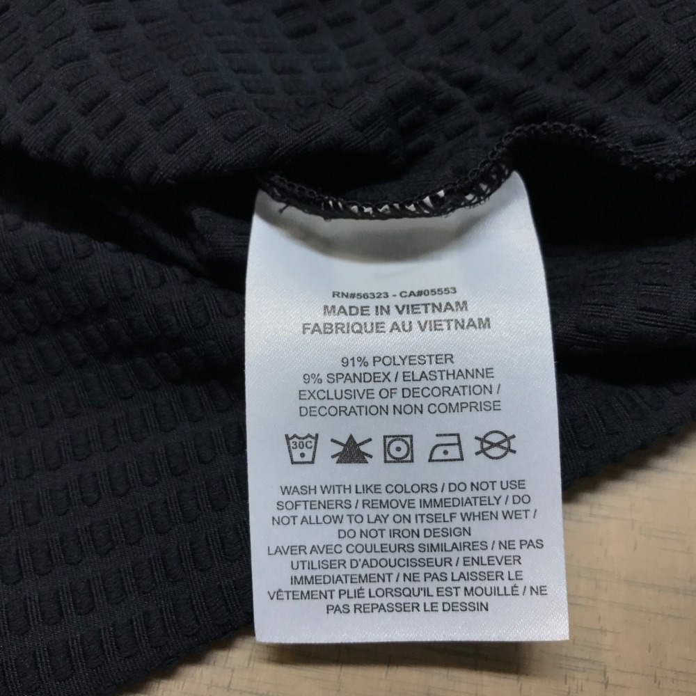 Nike 1/2 Zip Pullover Mens Size 3XLT Black Victory Golf Performance Dri-Fit 1/4 - Picture 6 of 11